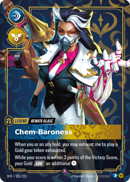 Legend Renata Glasc, Chem-Baroness — Renata Glasc Control deck by Evox 13 at RQ Utrecht