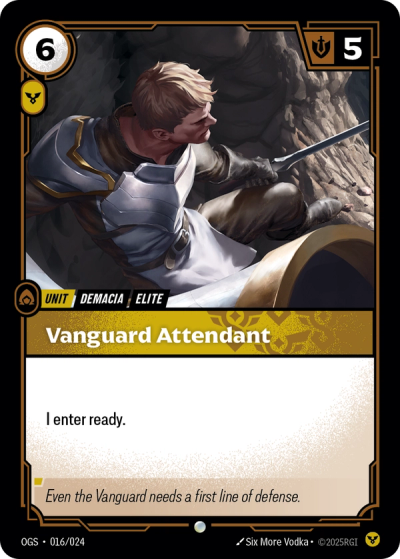 Vanguard Attendant