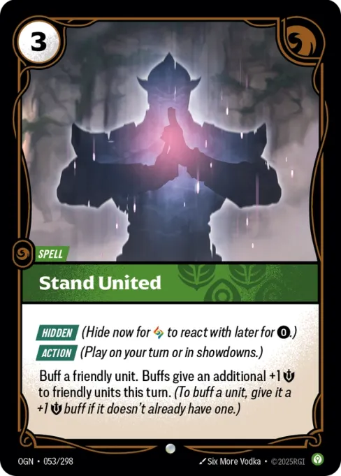 Stand United, OGN-053/298
