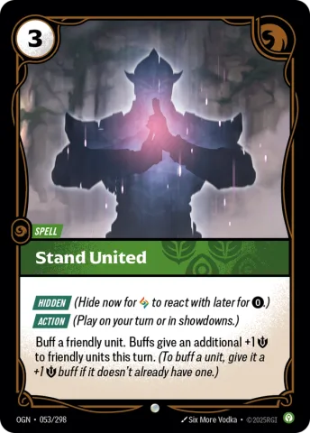 Stand United · OGN-053/298