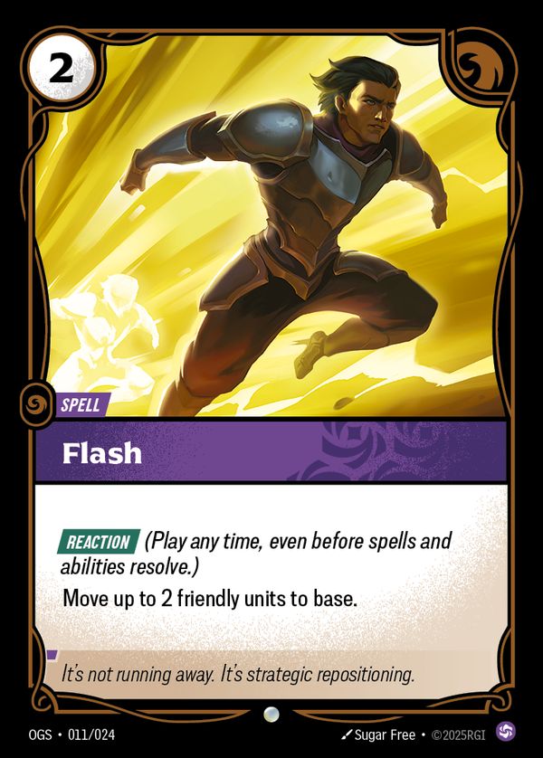 Flash — Riftbound card