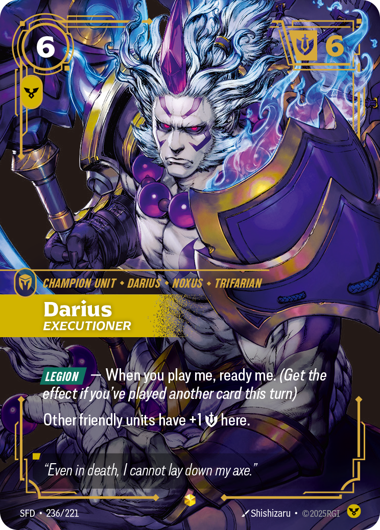 Darius - Exécuteur