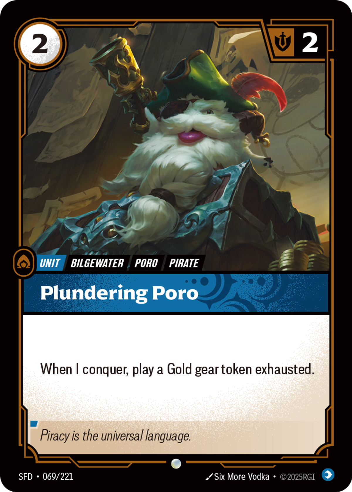 Plundering Poro