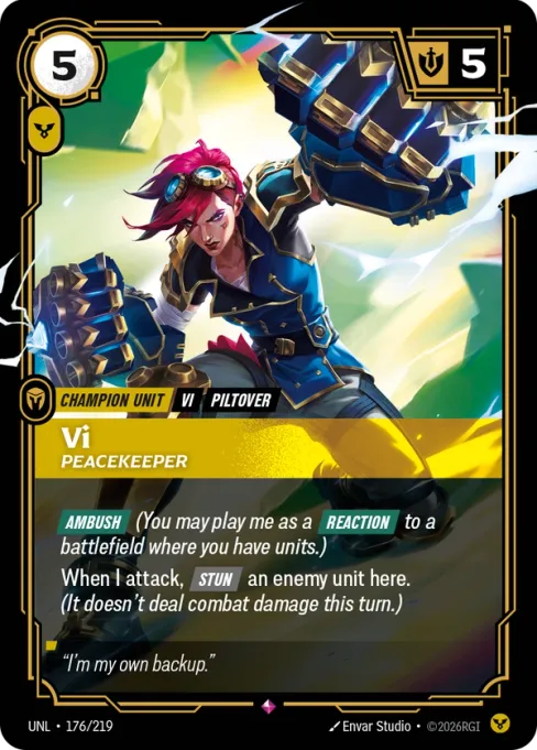 Vi, Peacekeeper, UNL-176/219