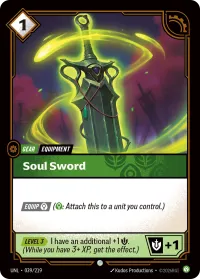 Soul Sword, Unleashed
