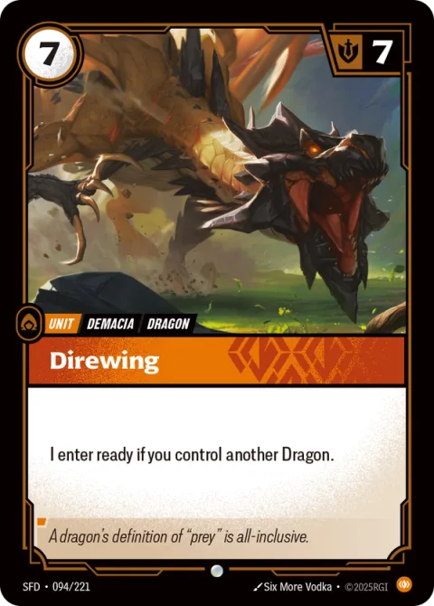 Direwing SFD-094 영어판 카드 이미지