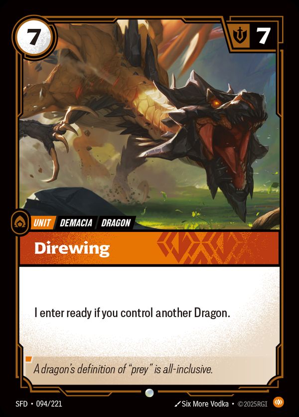 Direwing — Riftbound card