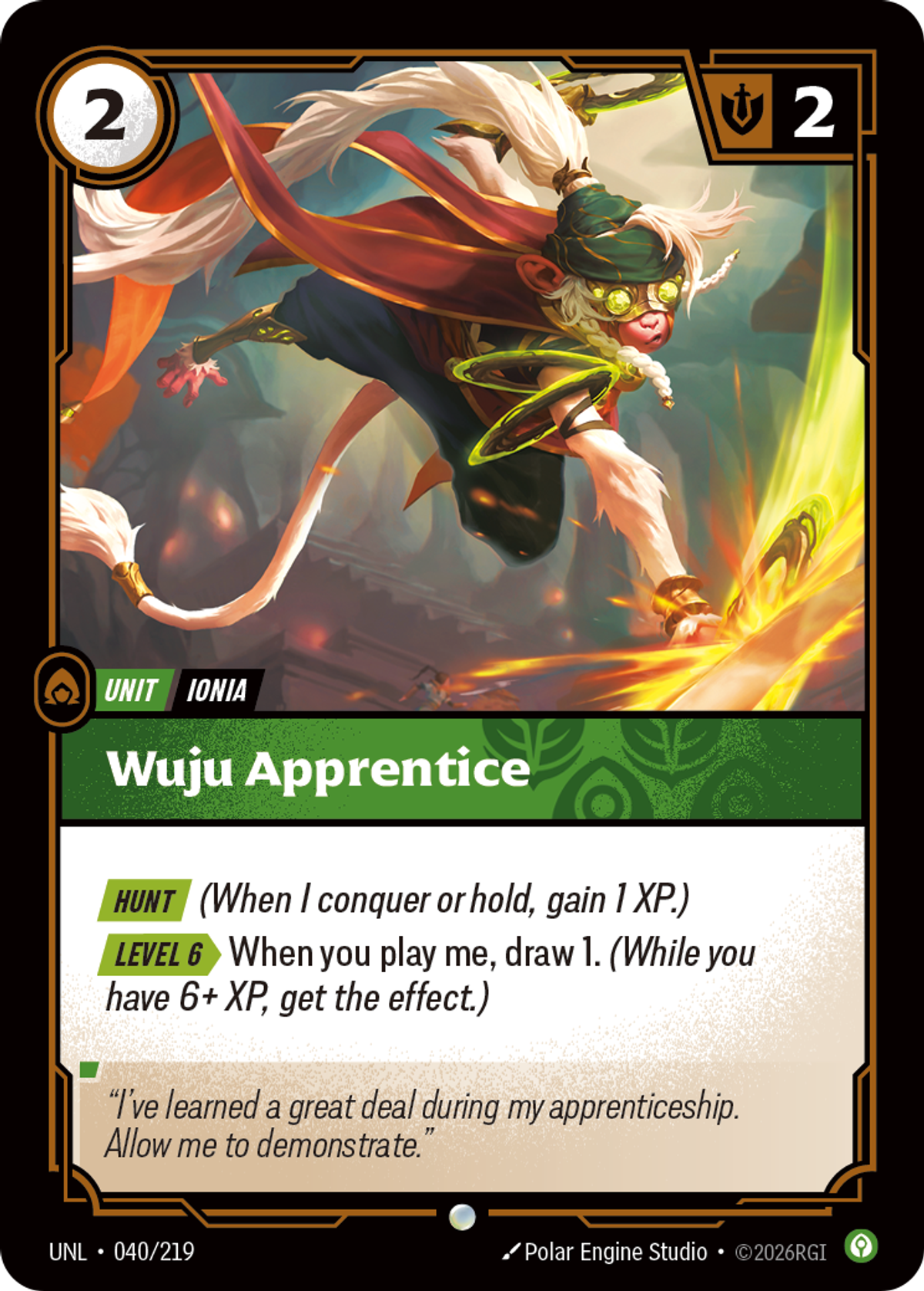 Wuju Apprentice