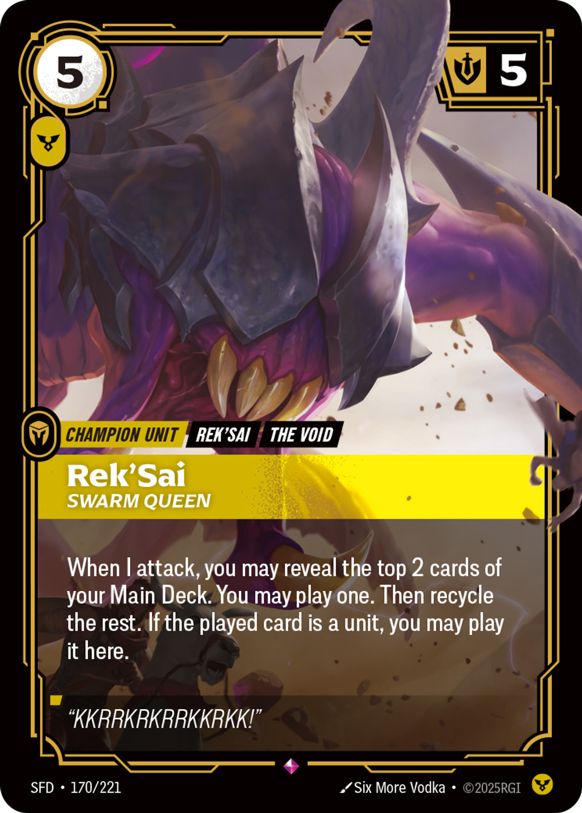 Rek'Sai, Swarm Queen