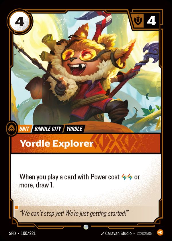 Yordle Explorer — Riftbound card