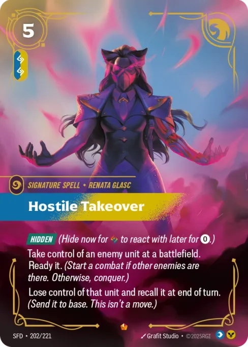 Hostile Takeover, SFD-202/221