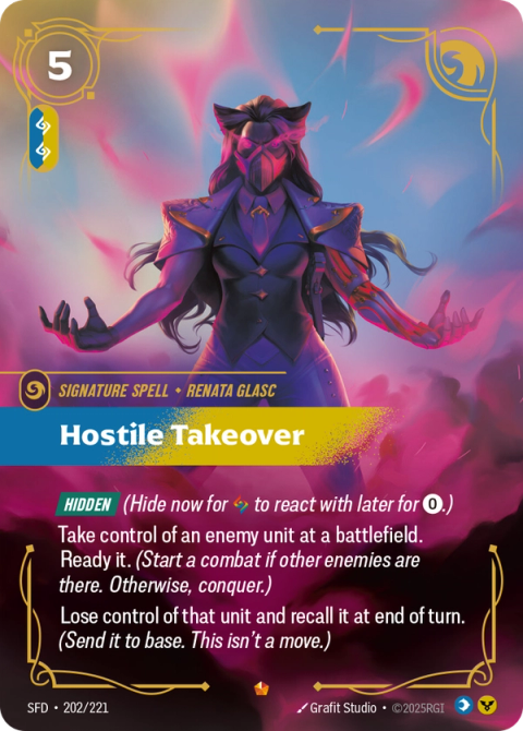 Hostile Takeover — Spiritforged #202, art by Grafit Studio