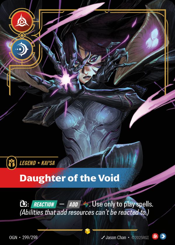Kai'Sa, Daughter of the Void (Overnumbered) — Riftbound card