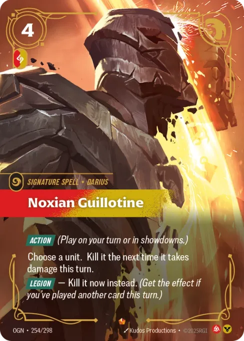 Noxian Guillotine, OGN-254/298