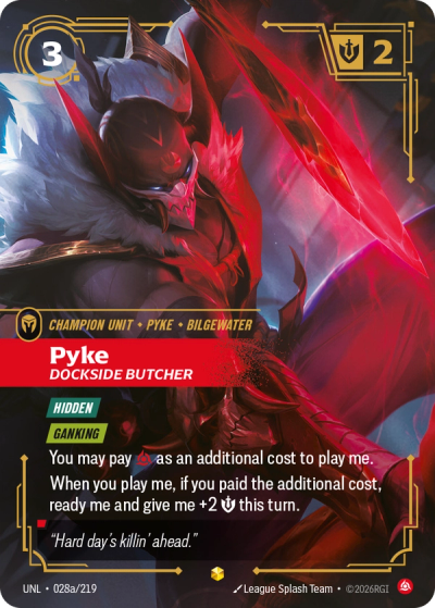 Pyke - Dockside Butcher (Alternate Art)