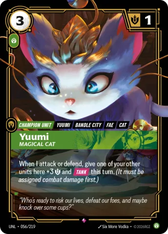 Yuumi, Magical Cat · UNL-056/219