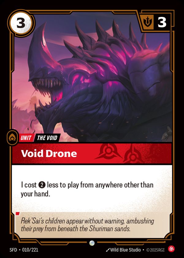 Void Drone — Riftbound card