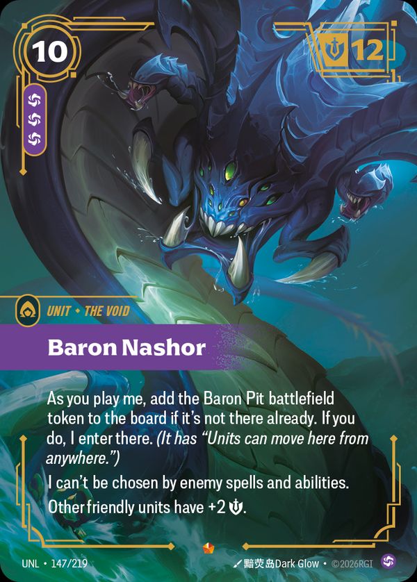 Baron Nashor — Riftbound card