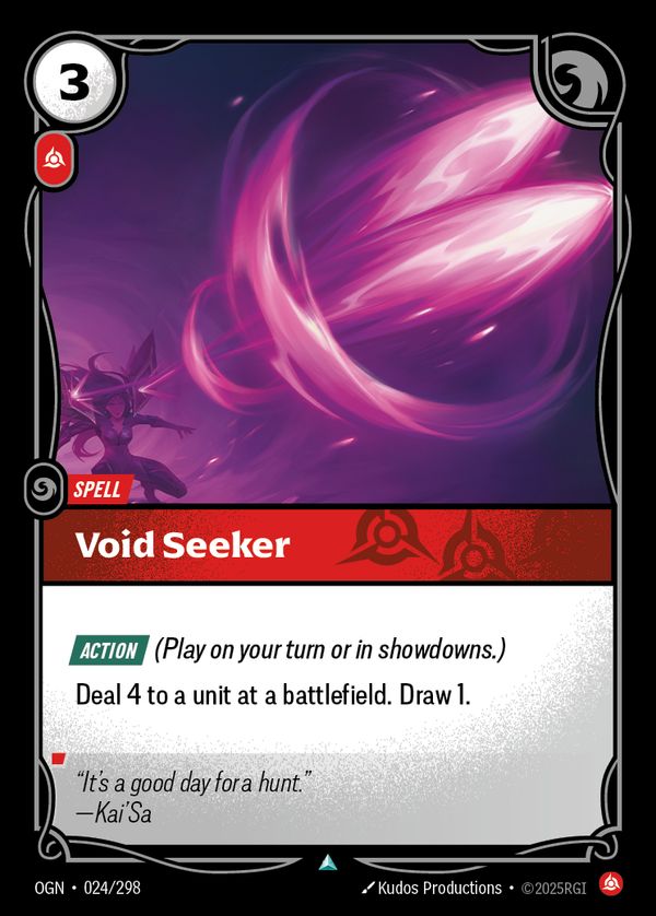 Void Seeker — Riftbound card