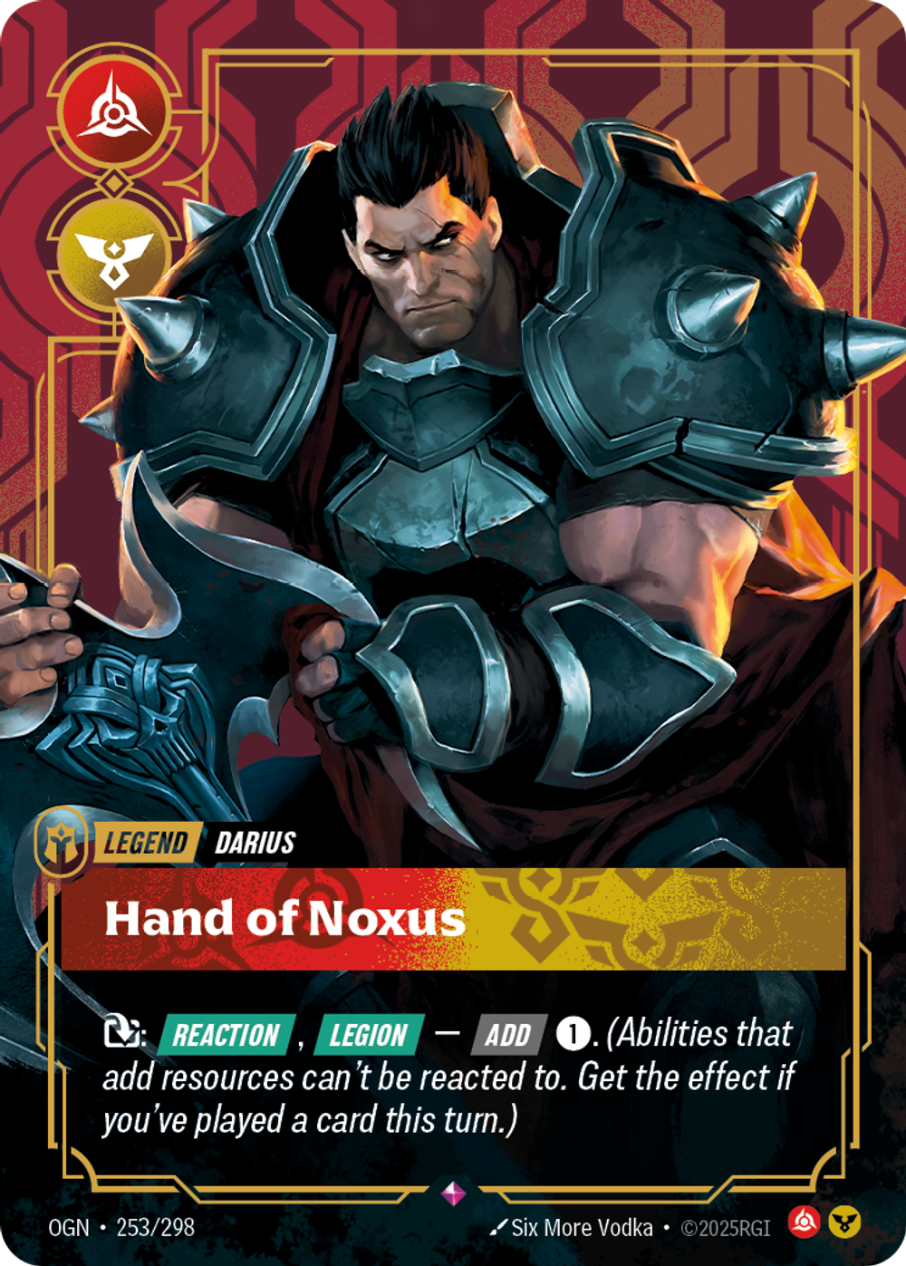 Darius, Hand of Noxus (Metal)