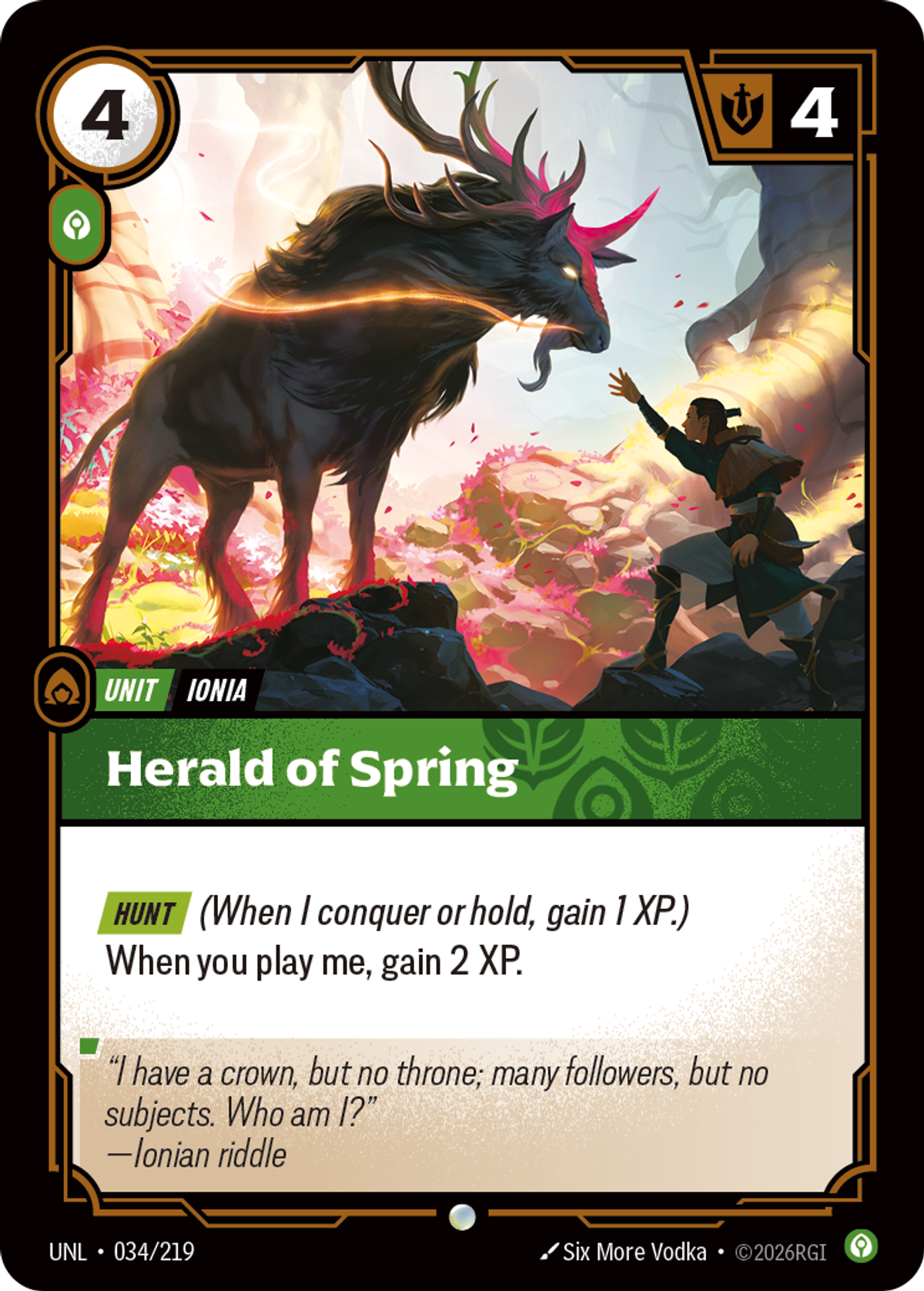 Herald of Spring