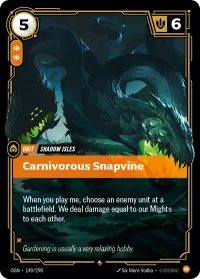 Carnivorous Snapvine