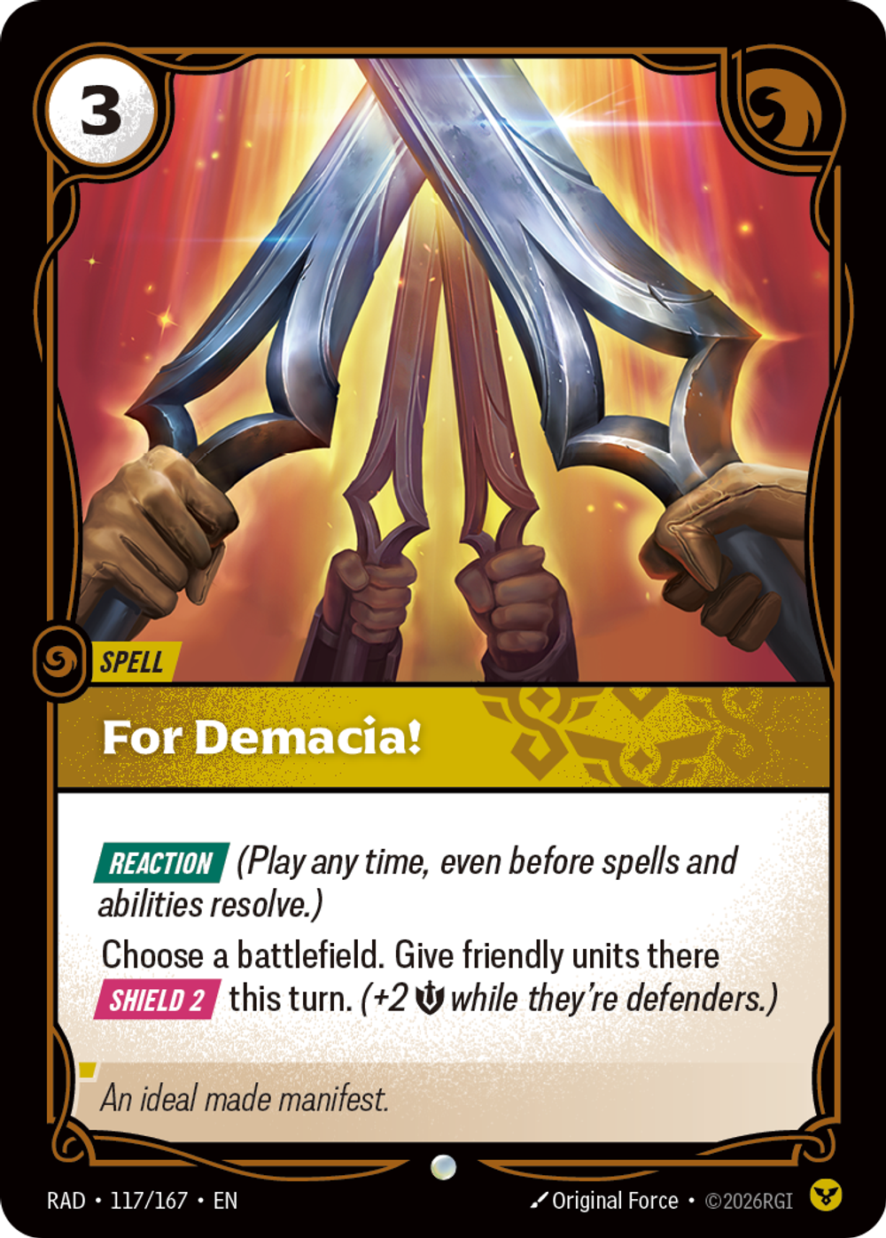 For Demacia!