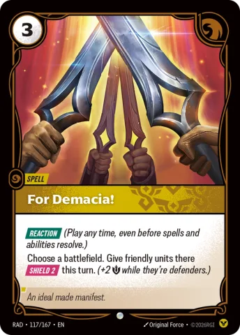 For Demacia! · RAD-117/167