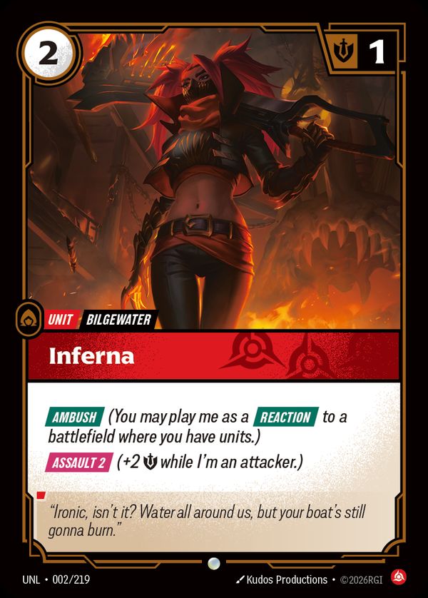 Inferna — Riftbound card