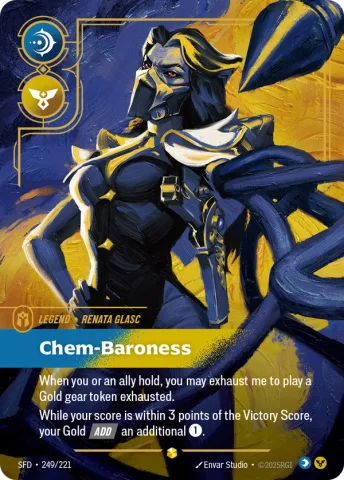 Renata Glasc, Chem-Baroness · SFD-249/221