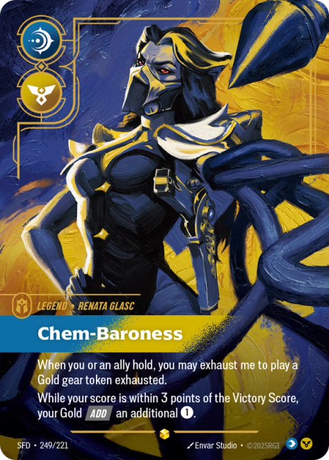Renata Glasc - Chem-Baroness (Overnumbered) — Spiritforged #249, art by Envar Studio