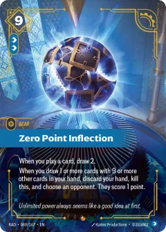 Zero Point Inflection