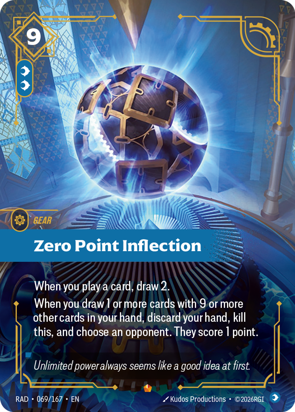Zero Point Inflection