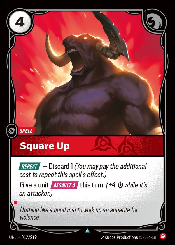 Square Up — Riftbound card