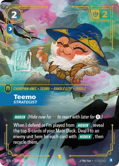 Teemo, Strategist