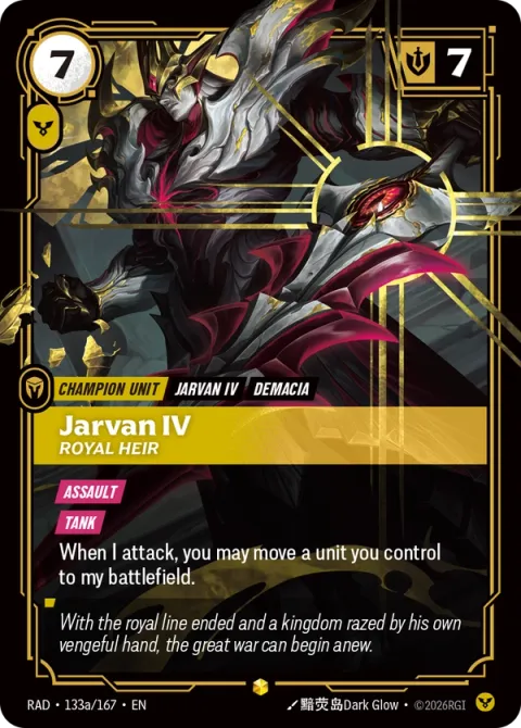 Jarvan IV, Royal Heir