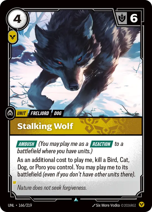 Stalking Wolf
