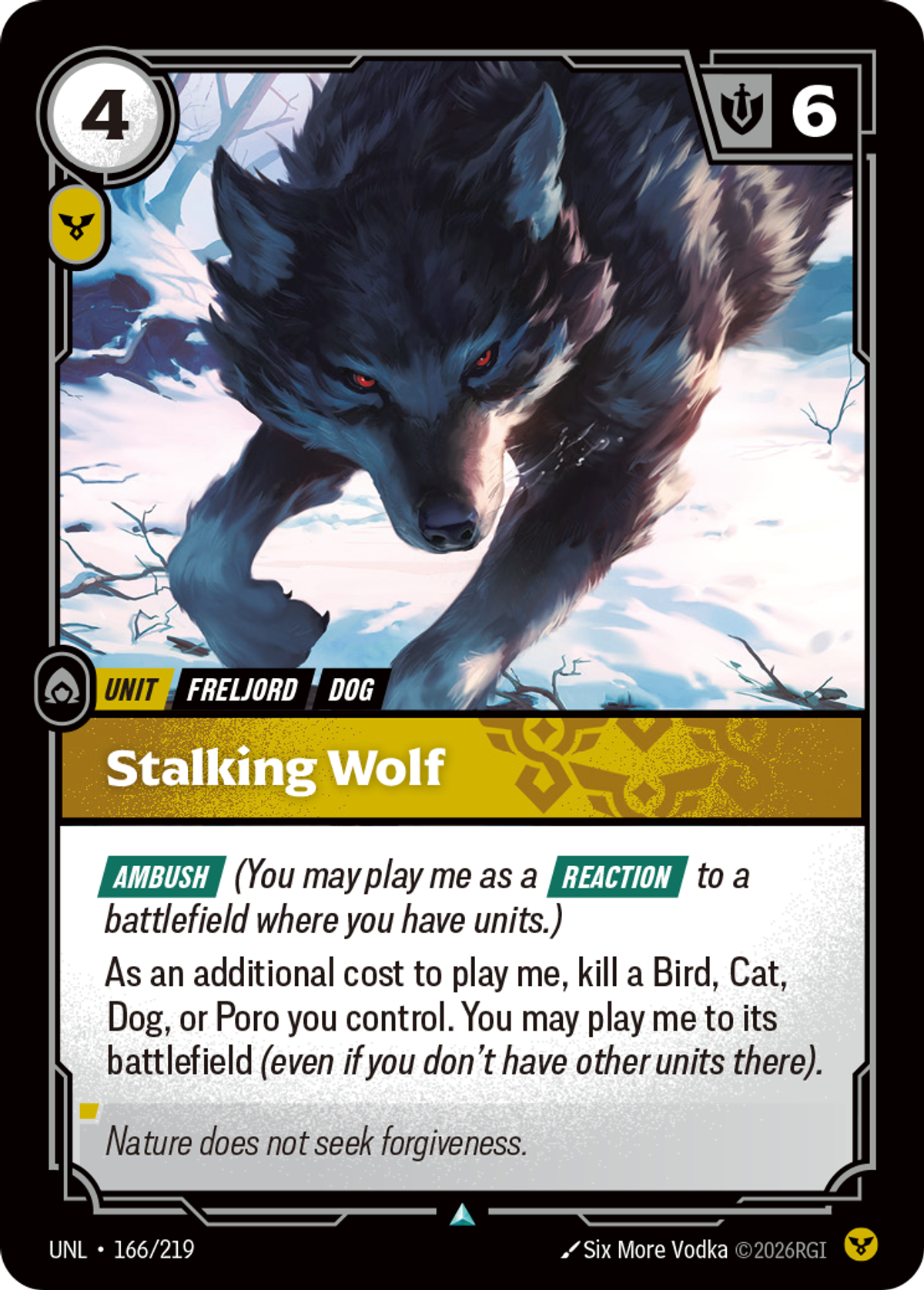 Stalking Wolf