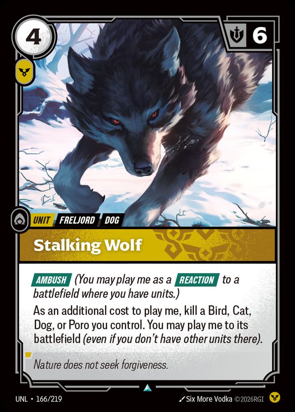 Stalking Wolf — Riftbound card