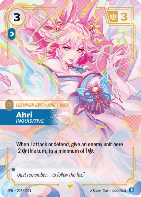 Ahri, Inquisitive, SFD-227*/221