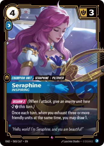Seraphine, Inspiring · RAD-065/167