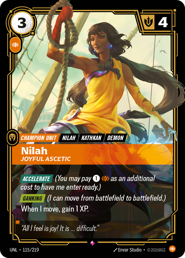 Nilah - Joyful Ascetic
