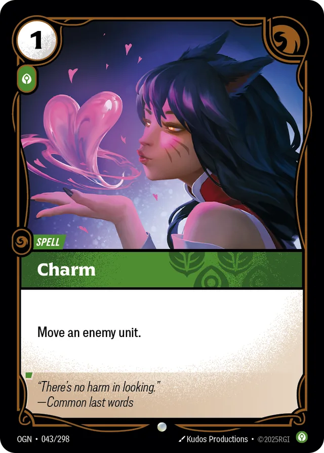 Charm Riftbound card (OGN-043/298)