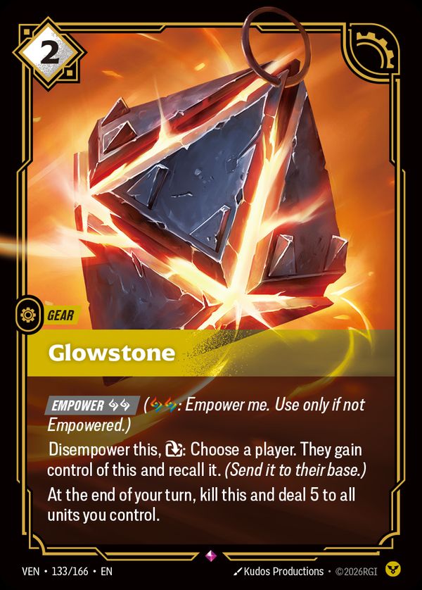 Glowstone — Riftbound card
