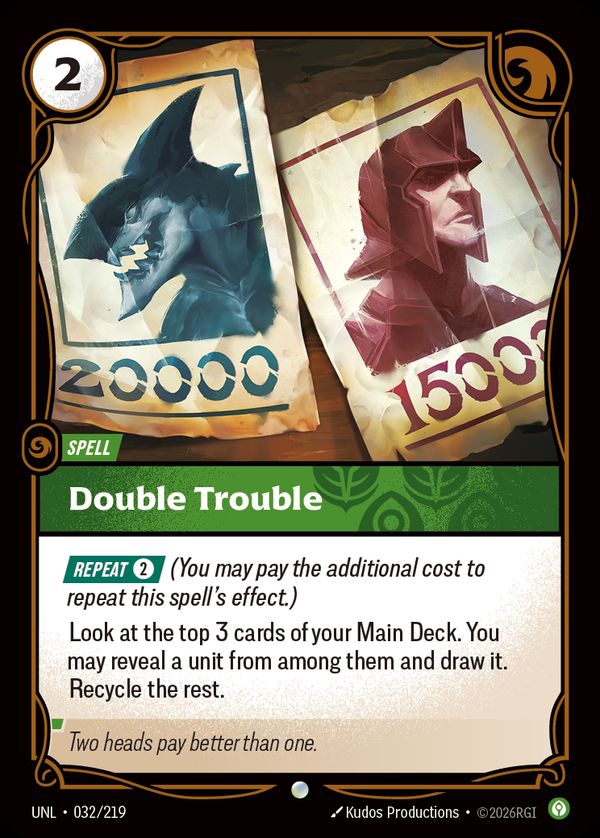 Double Trouble — Riftbound card
