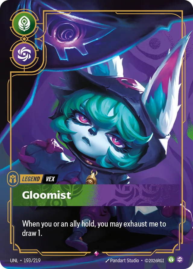 Vex, Gloomist Riftbound card (UNL-193/219)
