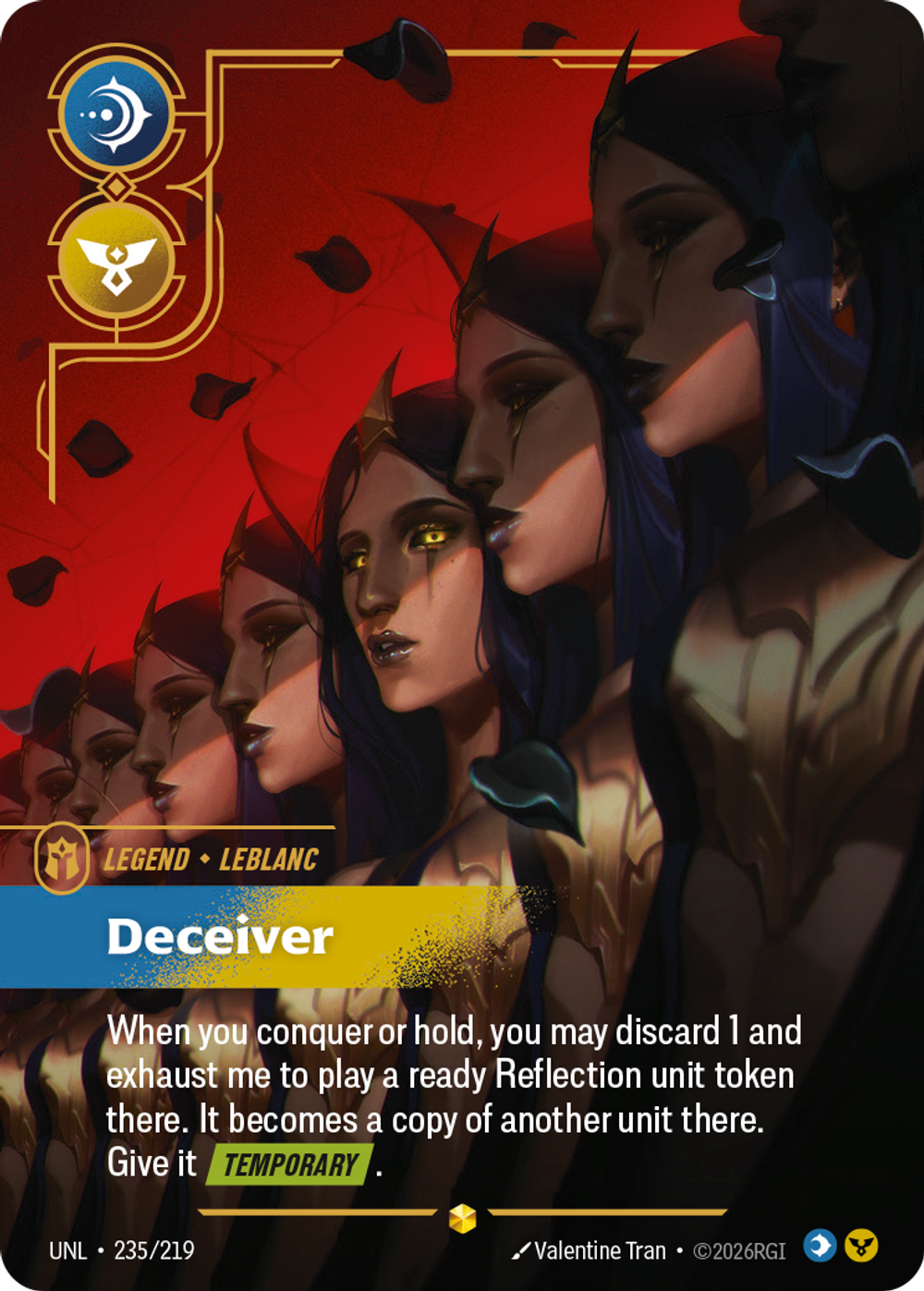 LeBlanc, Deceiver (Overnumbered)