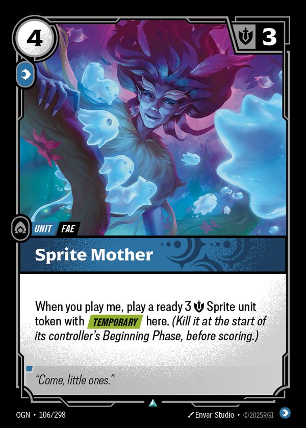 Sprite Mother — Riftbound card