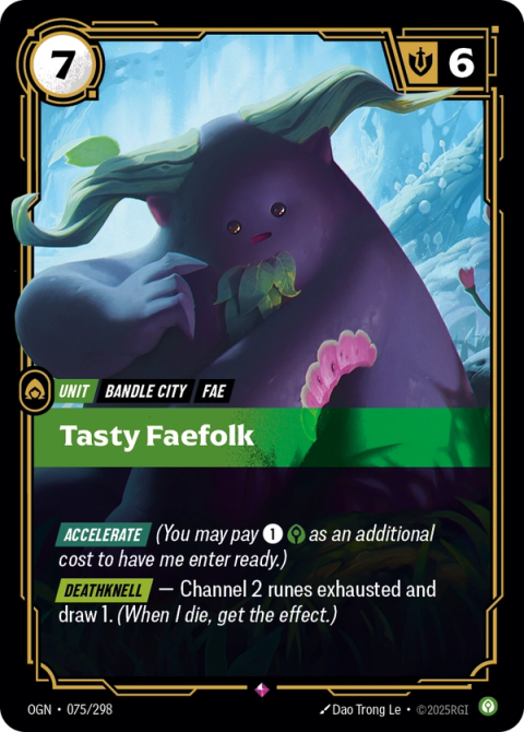 Tasty Faefolk — Origins #075, art by Dao Trong Le