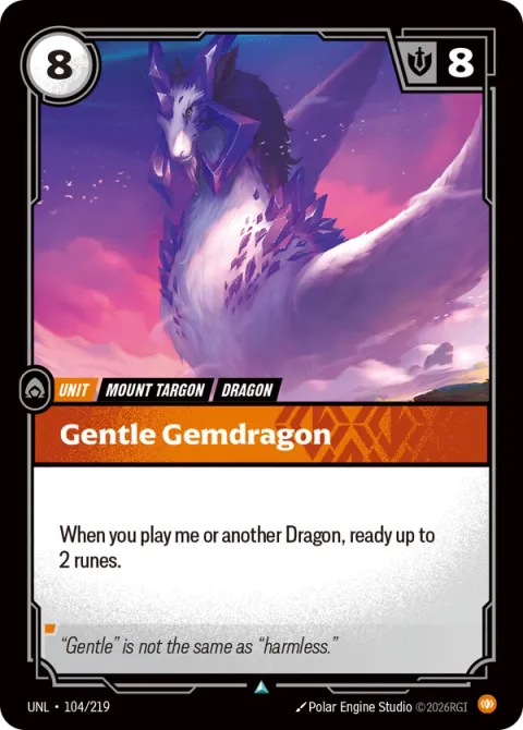 Gentle Gemdragon